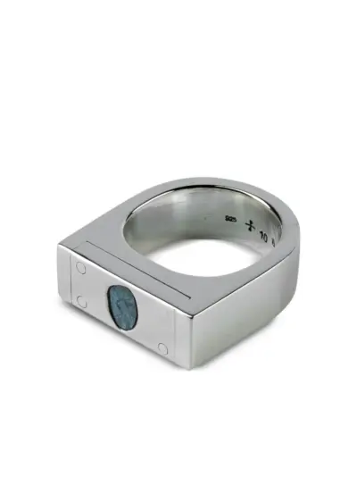 Parts of Four Plate diamond ring - Silver