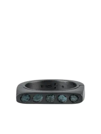 Parts of Four Sistema diamond ring - Black