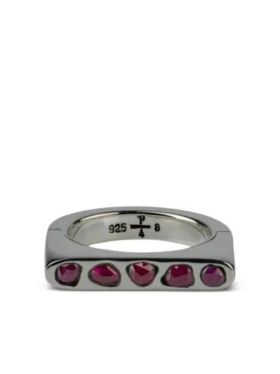 Parts of Four Sistema ruby ring - Silver