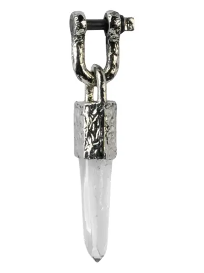 Parts of Four Talisman charm - Silver