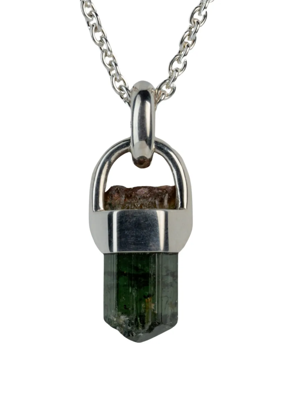 Parts of Four talisman brace-held necklace - Silver