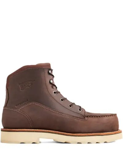 Red Wing Shoes leather lace-up boots - Brown