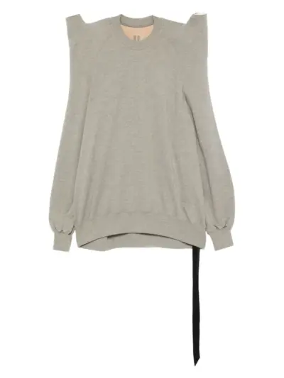 Rick Owens DRKSHDW cotton blend sweatshirt - Grey