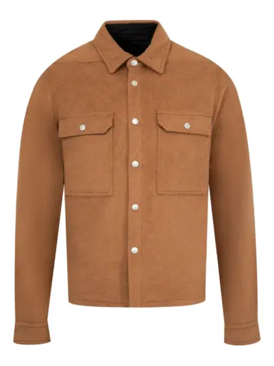 Rick Owens DRKSHDW cotton shirt - Brown
