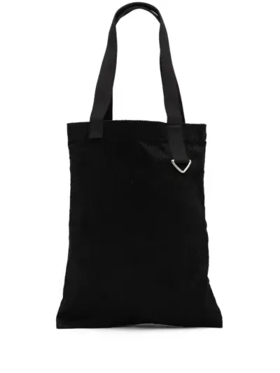 Rick Owens DRKSHDW graphic-print canvas tote bag - Black