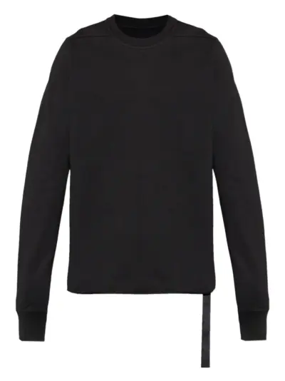 Rick Owens DRKSHDW long-sleeve raw-edge T-shirt - Black