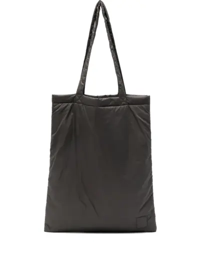 Rick Owens DRKSHDW quilted tote bag - Brown