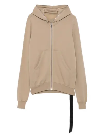 Rick Owens DRKSHDW zip-up hoodie - Neutrals