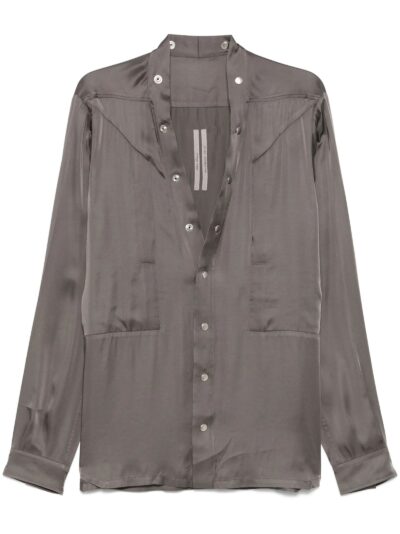 Rick Owens Shirts Brown
