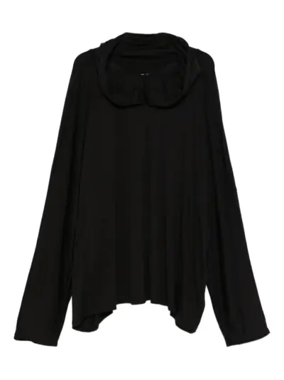 Rick Owens oversize-fit hoodie - Black