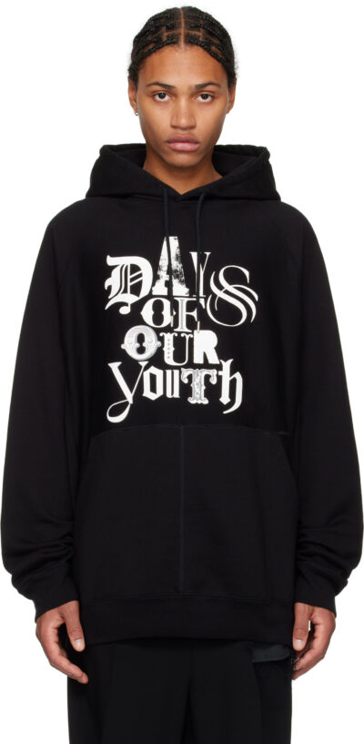 TAKAHIROMIYASHITA TheSoloist. Black Oversized Hoodie