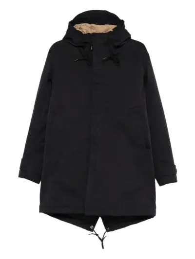 Ten C hooded parka - Blue