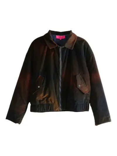 The Elder Statesman corduroy jacket - Blue