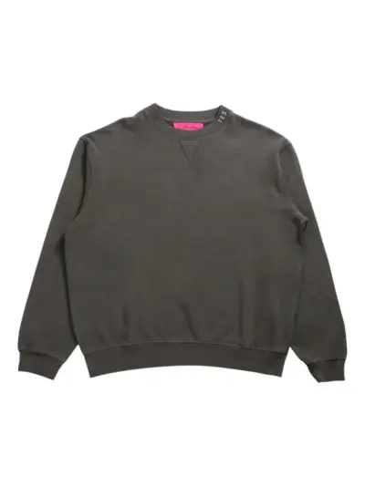 The Elder Statesman cotton-cashmere sweater - Grey