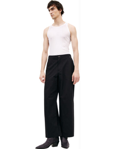 The Viridi-Anne Trousers with patch pockets