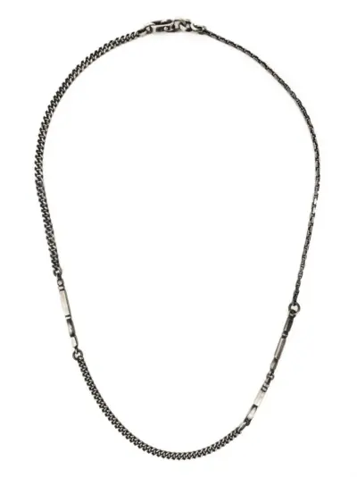 WERKSTATT:MÜNCHEN Sculpture necklace - Silver
