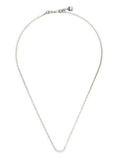 WERKSTATT:MÜNCHEN Symbol Pearl necklace - Silver