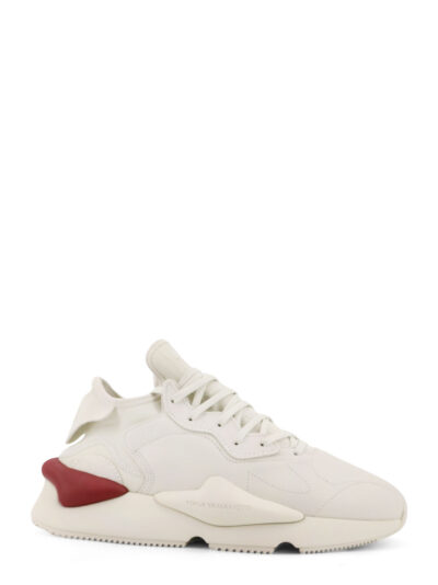 Y-3 Kaiwa Leather And Neoprene Sneakers