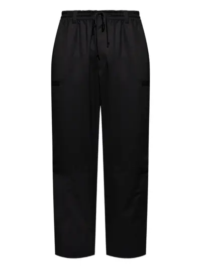 Y-3 drawstring pocket trousers - Black