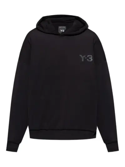 Y-3 logo JY4556 hoodie - Black
