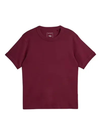 Y-3 slim-cut T-shirt - Red
