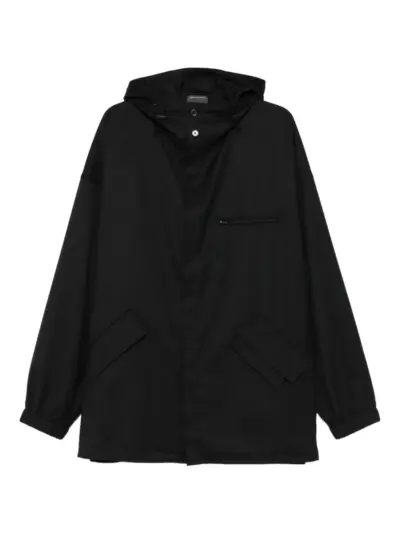 Y-3 three-stripe hoodie - Black