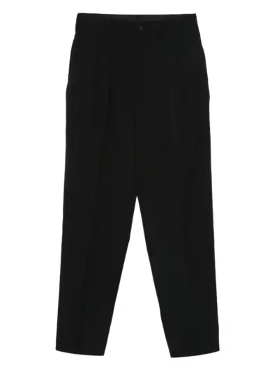Yohji Yamamoto pleated trousers - Black
