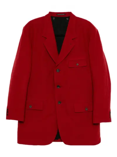 Yohji Yamamoto reversible jacket - Red