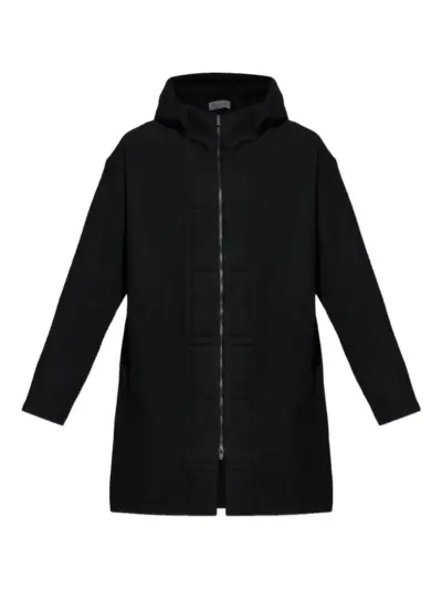 Yohji Yamamoto single-breasted coat - Black
