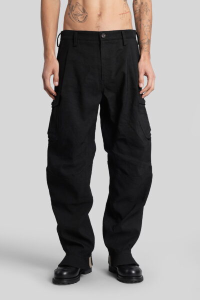 Ziggy Chen Pants In Black Wool