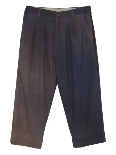 Ziggy Chen wool trousers - Grey
