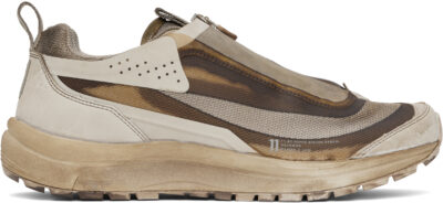 11 by Boris Bidjan Saberi Brown Salomon Edition Bamba 2 Low V2 Sneakers