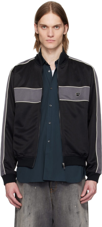 AMBUSH Black Paneled Track Jacket