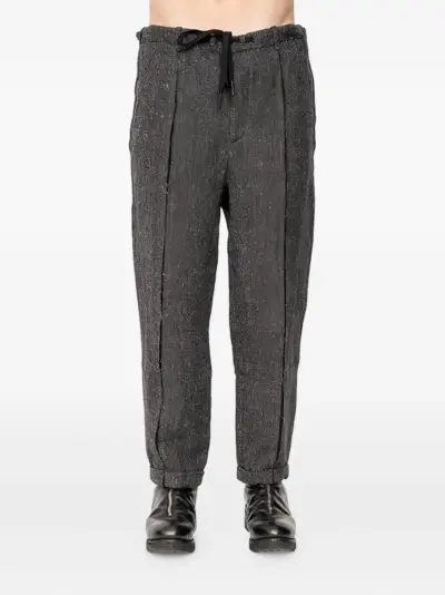 Andrea Ya'aqov drawstring-waist trousers - Grey