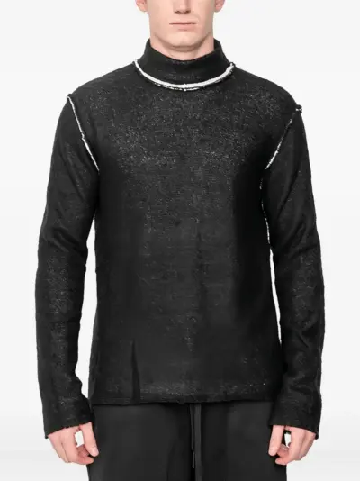 Andrea Ya'aqov turtleneck sweater - Black