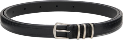 Ann Demeulemeester Black Adea Belt