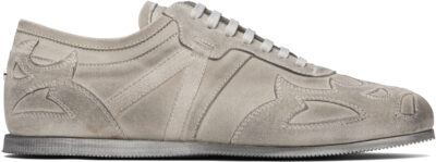 Ann Demeulemeester Gray Milton Low-Top Boxing Sneakers