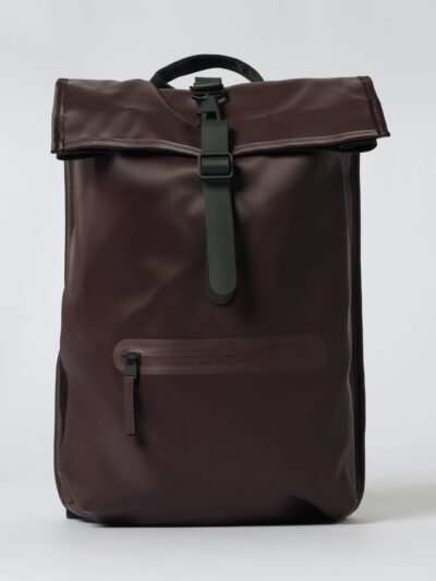 Backpack RAINS Men color Red Purple