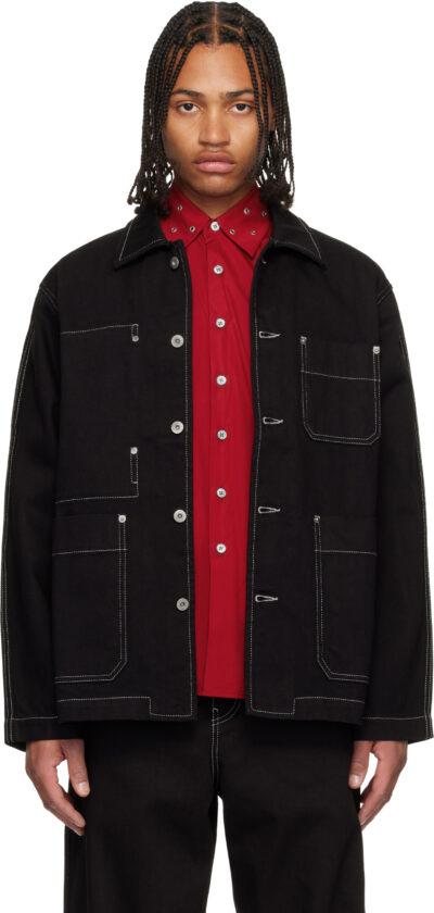 CASEY CASEY Black Camille Denim Jacket