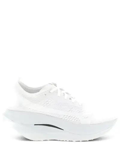 Comme Des Garçons x Mizuno Wave Rebellion Pro 3 openwork sneakers - White