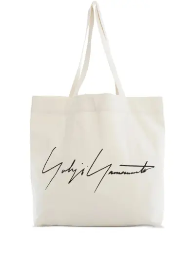 Discord Yohji Yamamoto Signature tote bag - Neutrals