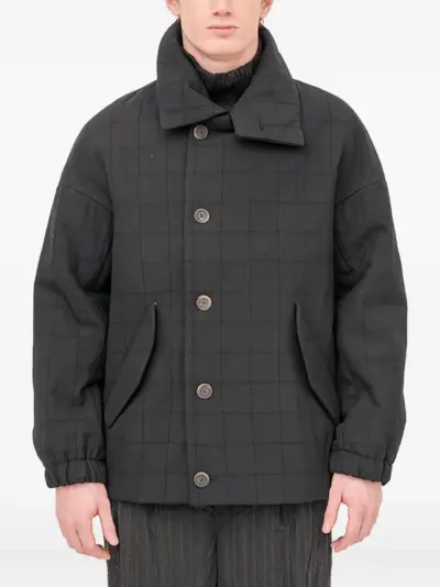 Forme D'expression padded bomber jacket - Black