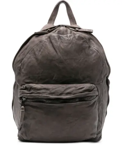 Giorgio Brato leather backpack - Brown