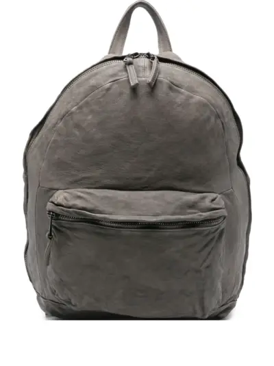 Giorgio Brato leather backpack - Grey