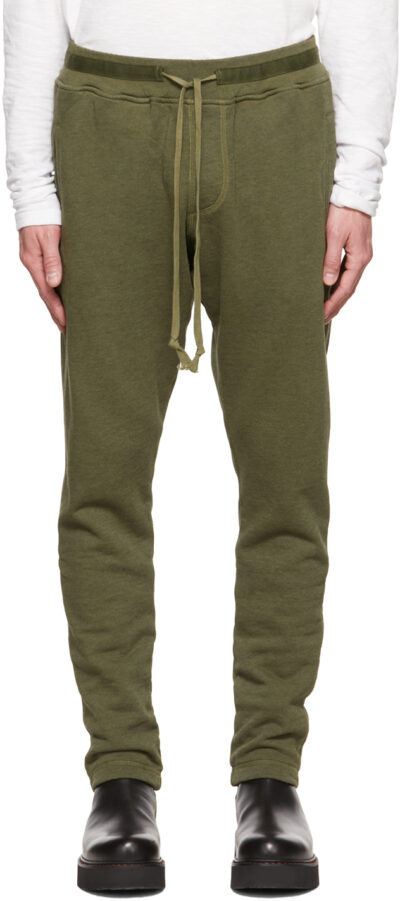 Greg Lauren Green New Sweat Lounge Pants