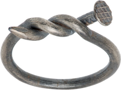 Guidi Nail Twisted G-AN38 Ring