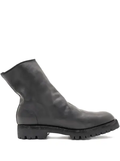 Guidi side-zip boots - Black
