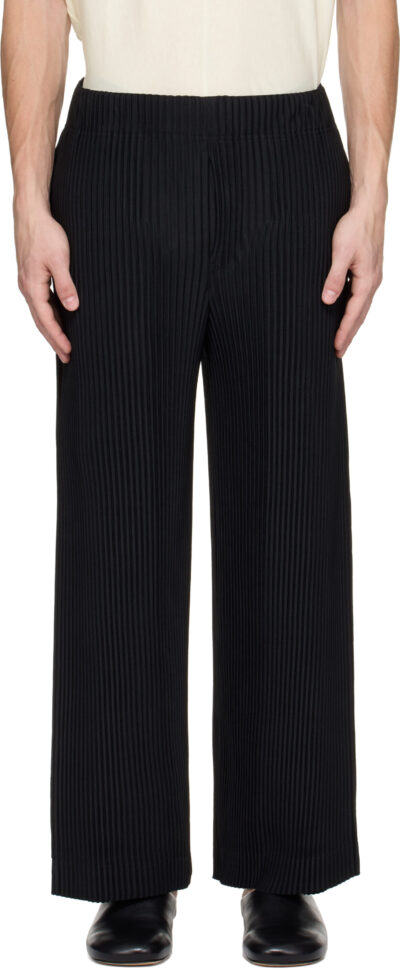 HOMME PLISSÉ ISSEY MIYAKE Black Monthly Color May Trousers