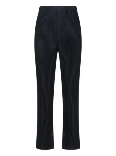 Homme Plissé Issey Miyake pleats trousers - Black
