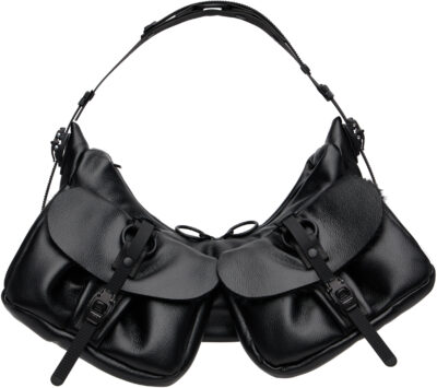 Innerraum Black Object HM2 Small Half Moon Bag